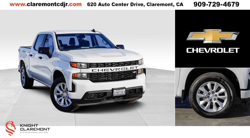 2022 Chevrolet Silverado 1500 Custom Crew Cab RWD