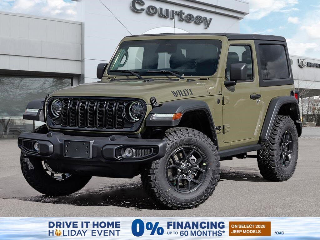 2026 Jeep Wrangler Willys 2-Door 4WD
