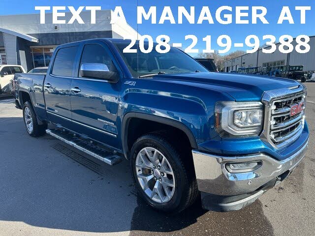 2018 GMC Sierra 1500 SLT Crew Cab 4WD