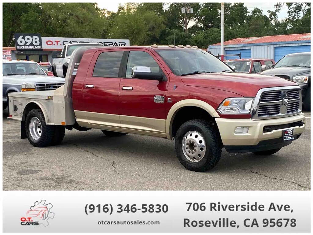 2012 RAM 3500 Laramie Longhorn Mega Cab DRW 4WD
