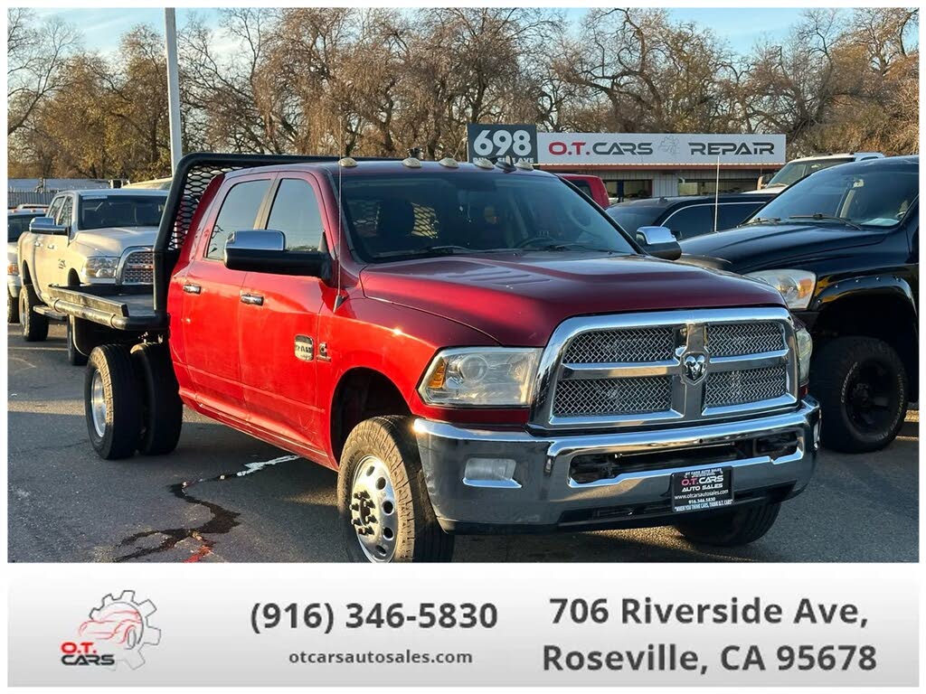 2013 RAM 3500 Laramie Longhorn Mega Cab DRW 4WD