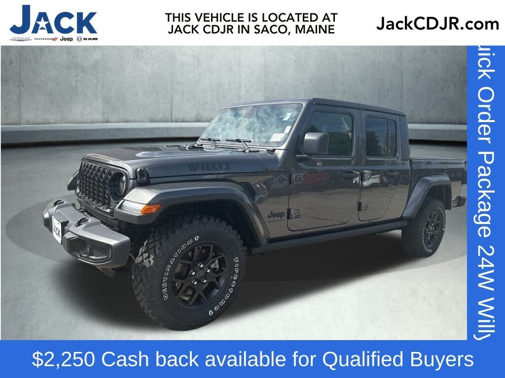 2025 Jeep Gladiator Willys Crew Cab 4WD