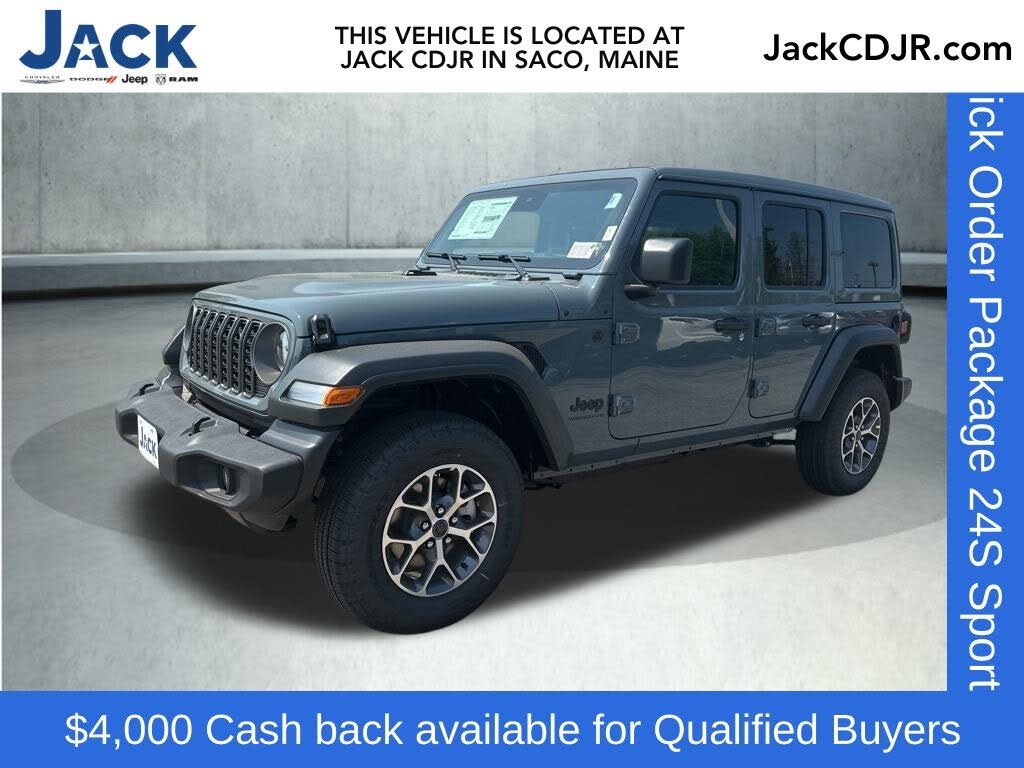 2025 Jeep Wrangler Sport S 4-Door 4WD