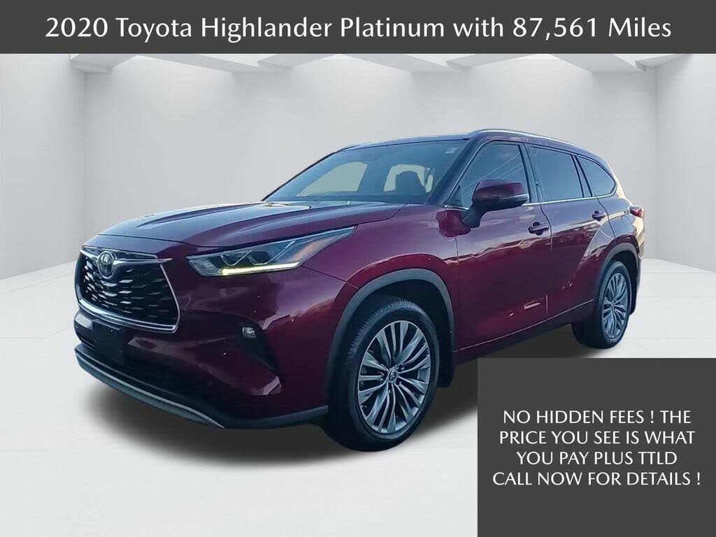 2020 Toyota Highlander Platinum AWD