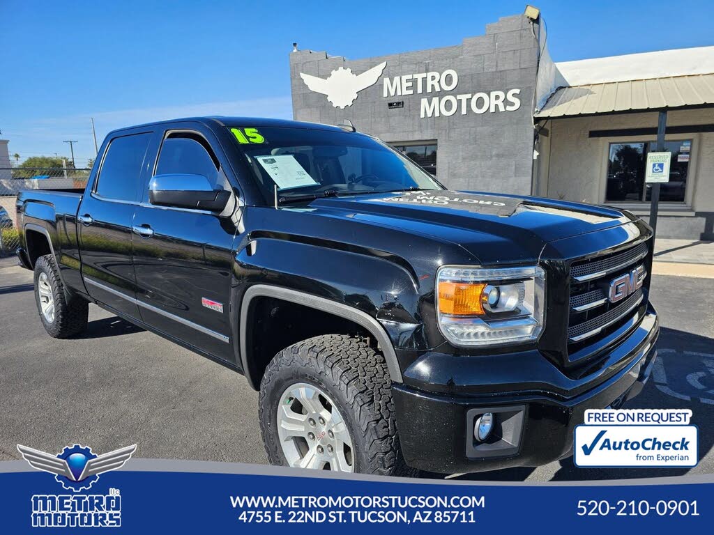 2015 GMC Sierra 1500 SLE Crew Cab 4WD
