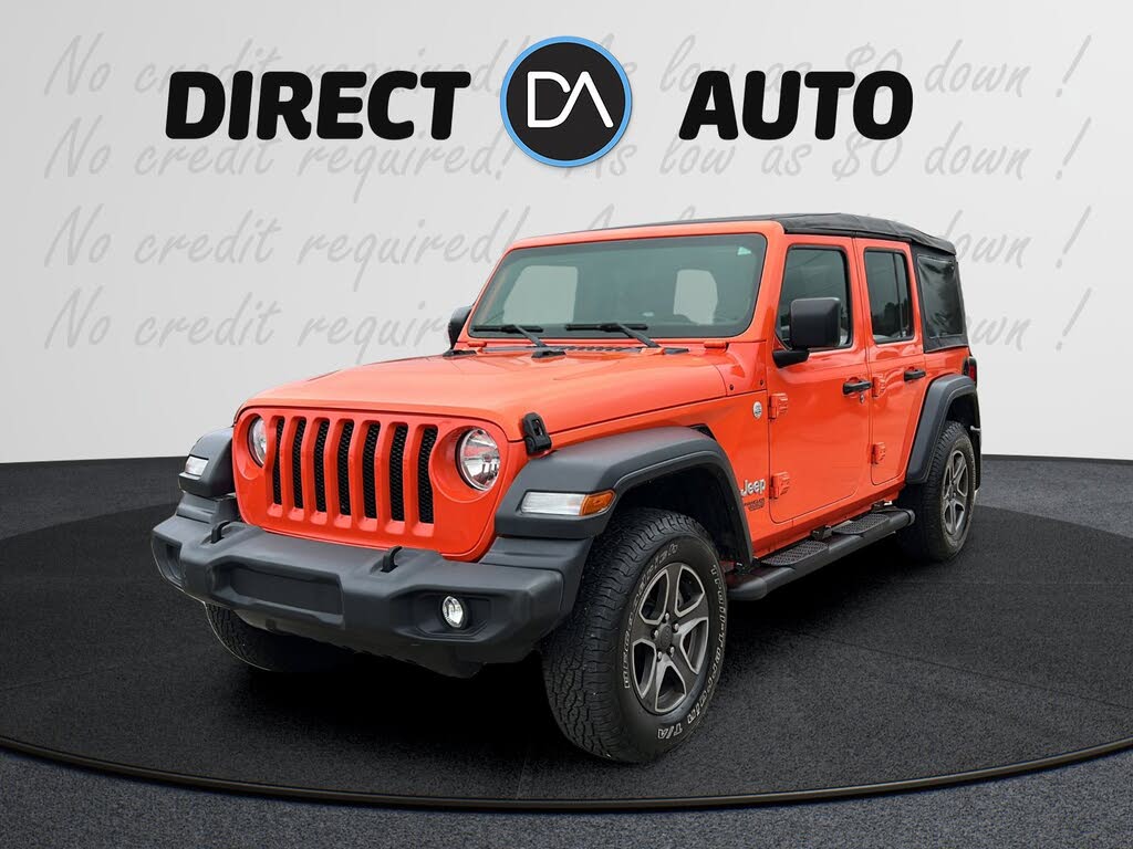 2018 Jeep Wrangler Unlimited Sport S 4WD