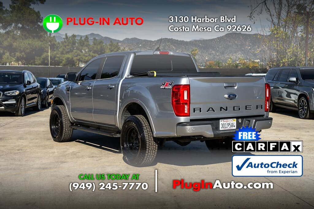 2020 Ford Ranger Lariat SuperCrew 4WD