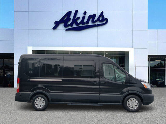 2018 Ford Transit Passenger 350 XLT Medium Roof LWB RWD with Sliding Passenger-Side Door