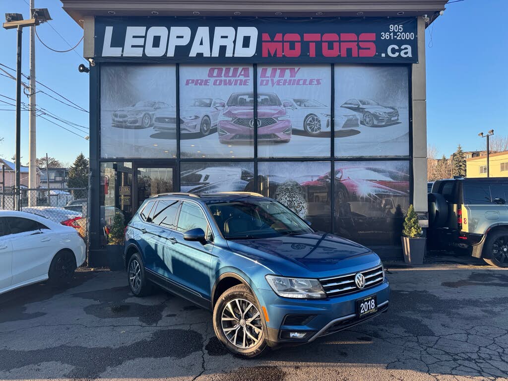 2018 Volkswagen Tiguan Comfortline 4Motion