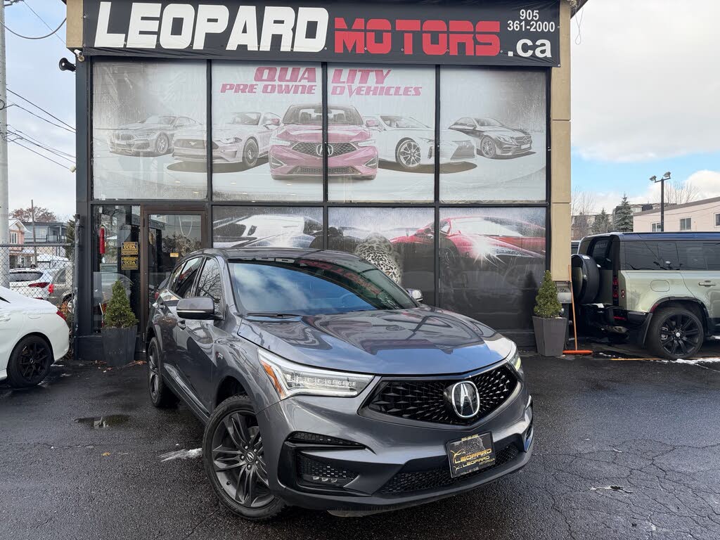 Acura RDX SH-AWD with A-Spec Package 2020