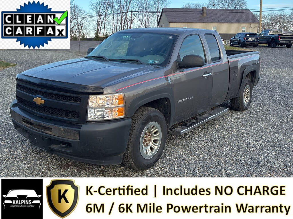 2012 Chevrolet Silverado 1500 Work Truck Extended Cab 4WD
