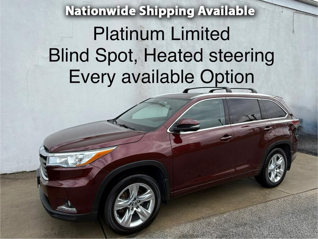 2016 Toyota Highlander Limited Platinum AWD