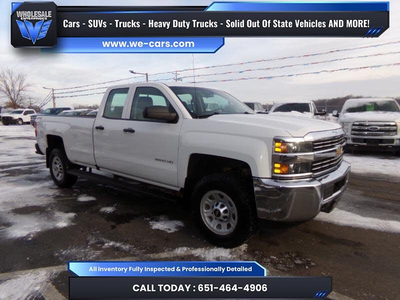 2018 Chevrolet Silverado 2500HD Work Truck Double Cab LB 4WD
