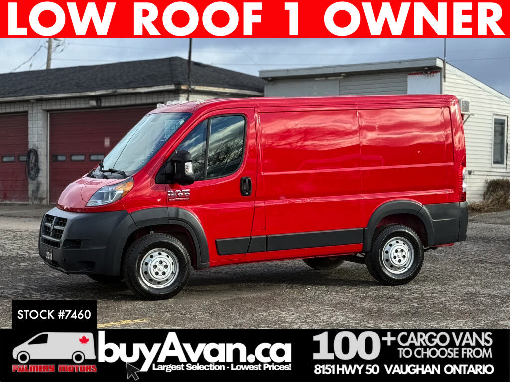 2018 RAM ProMaster 1500 118 Low Roof Cargo Van
