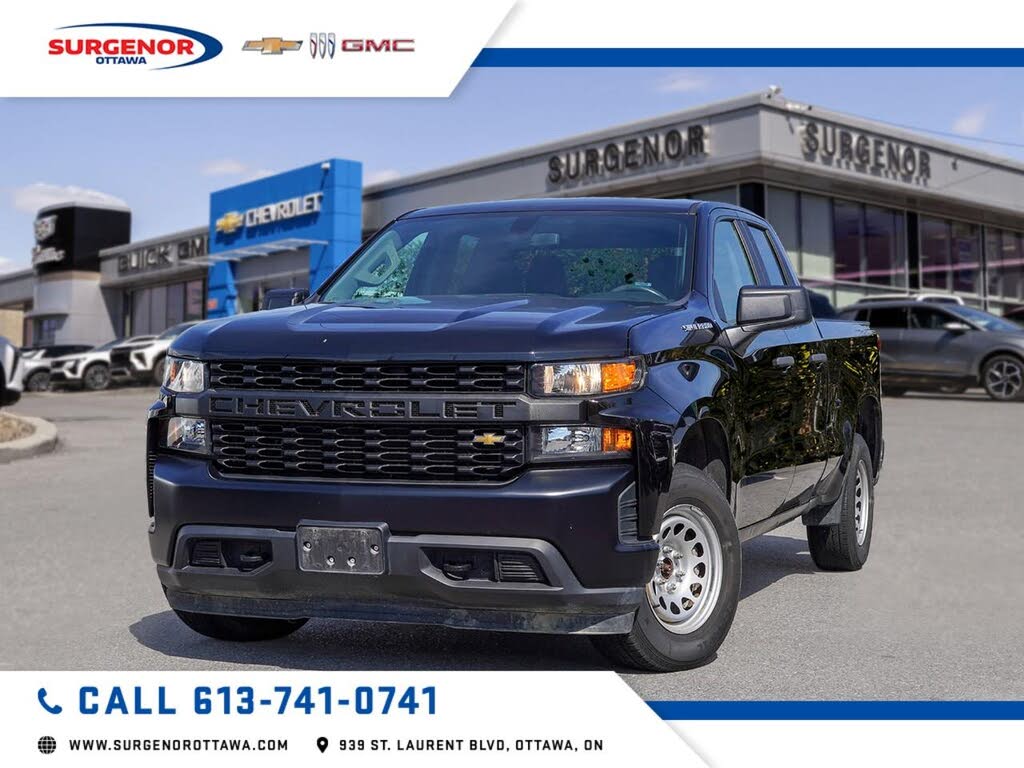 2019 Chevrolet Silverado 1500 Work Truck Double Cab 4WD