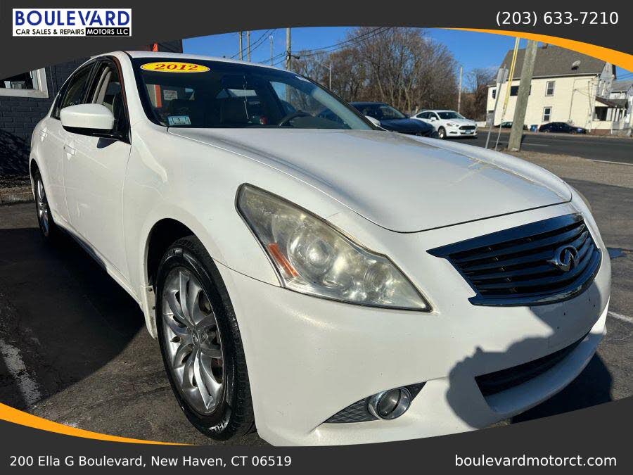 2012 INFINITI G25 x AWD