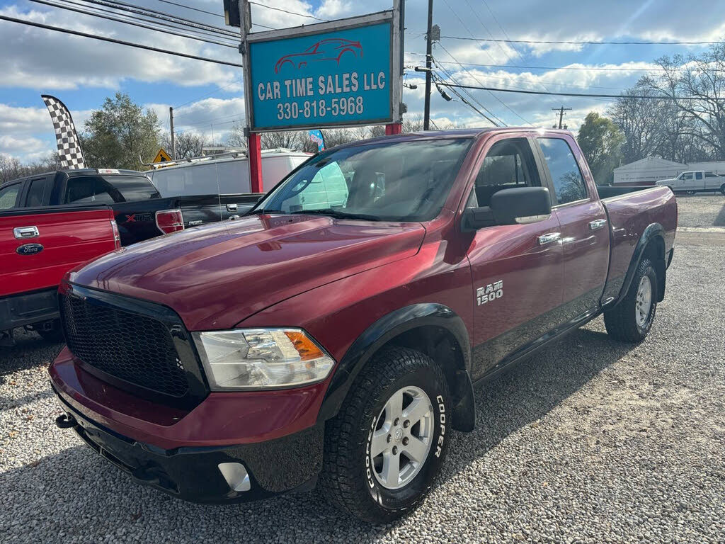 2014 RAM 1500 Outdoorsman Quad Cab 4WD