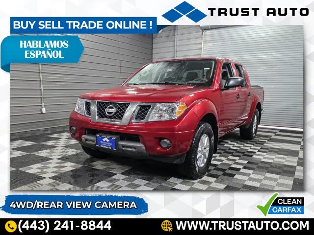 2019 Nissan Frontier SV V6 Crew Cab 4WD
