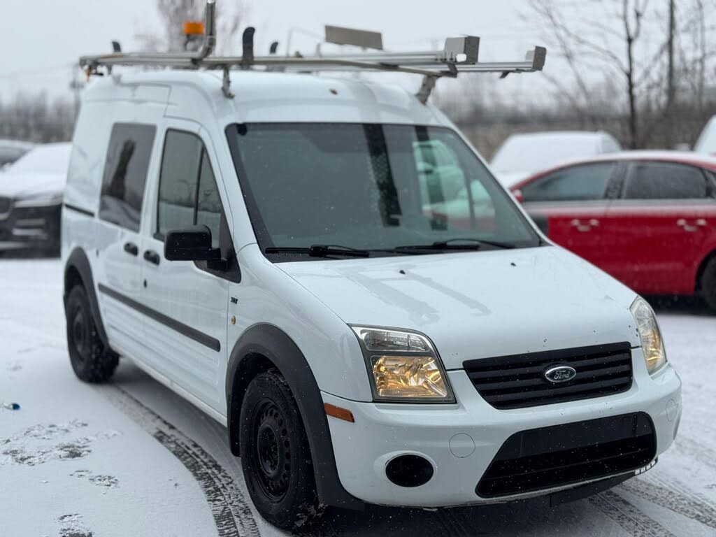 2012 Ford Transit Connect Cargo XLT FWD with Side and Rear Glass