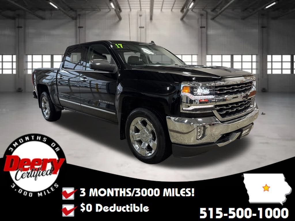 2017 Chevrolet Silverado 1500 LTZ Crew Cab 4WD