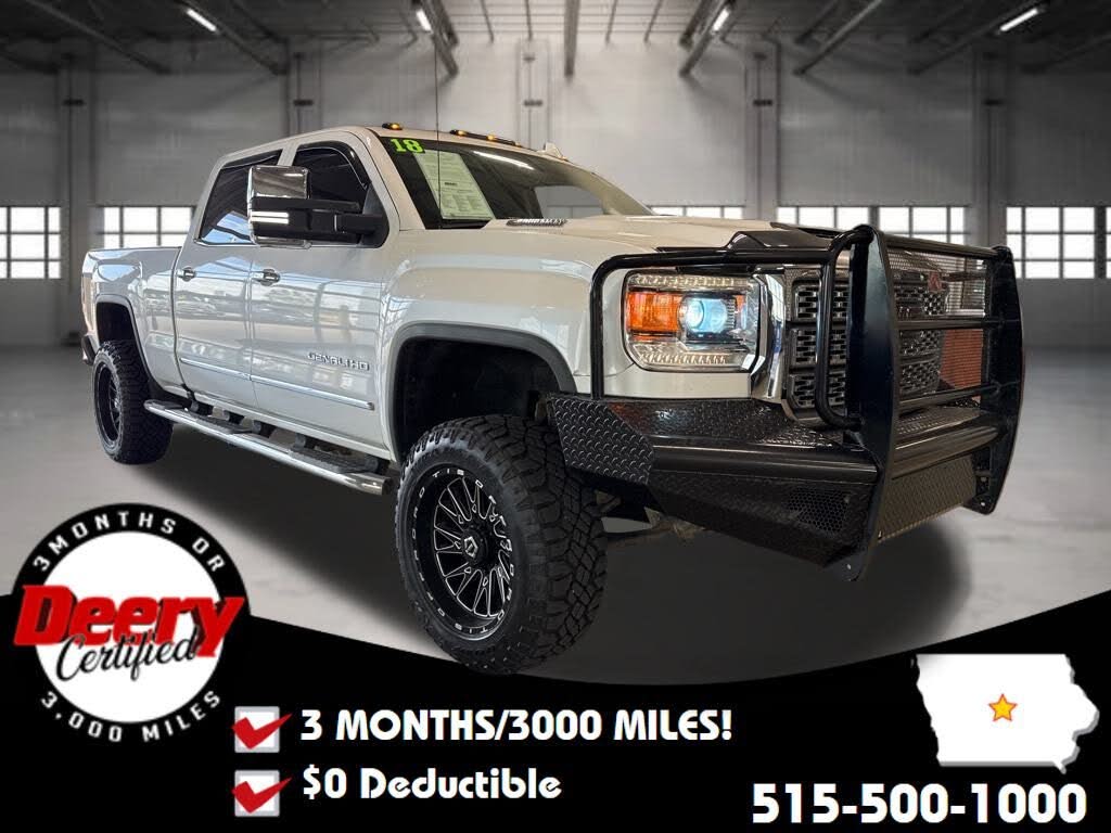 2018 GMC Sierra 3500HD Denali Crew Cab LB DRW 4WD
