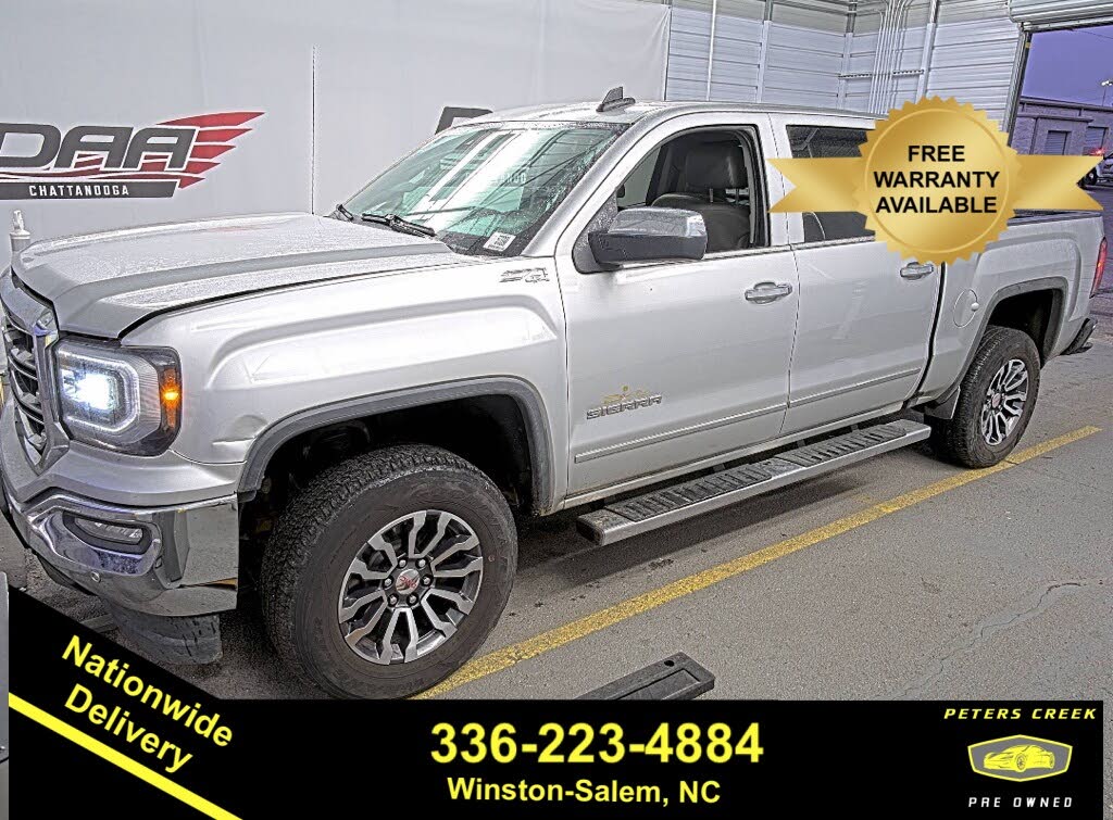 2017 GMC Sierra 1500 SLT Crew Cab 4WD