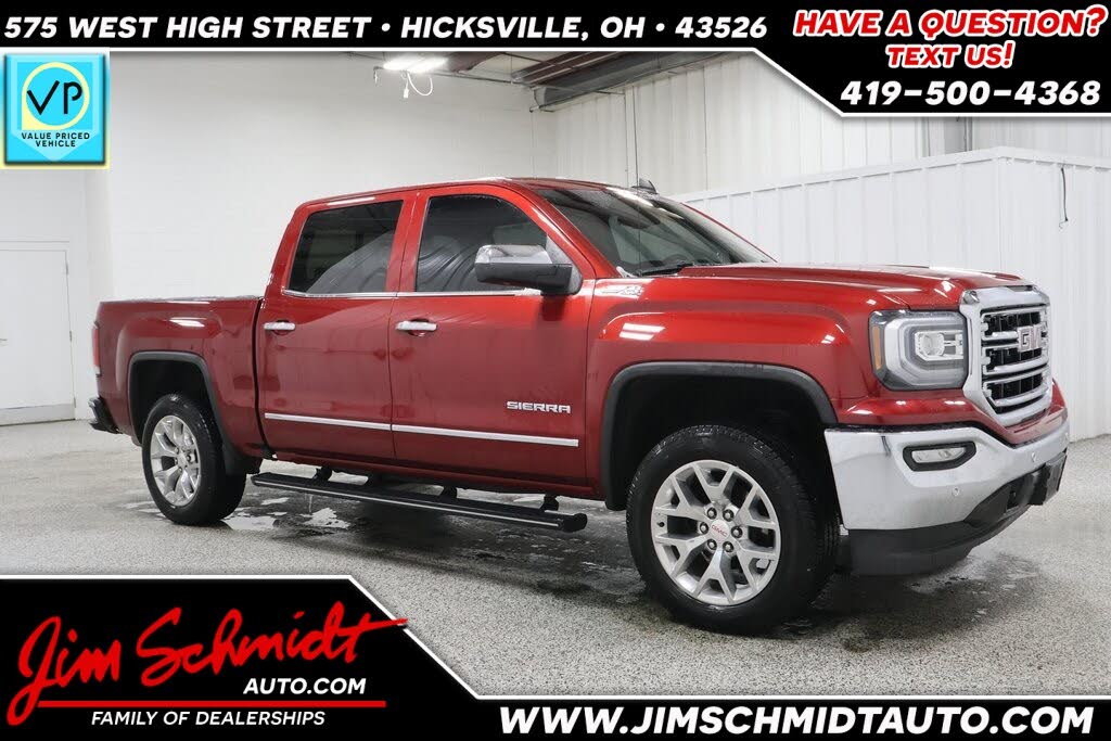 2018 GMC Sierra 1500 SLT Crew Cab 4WD