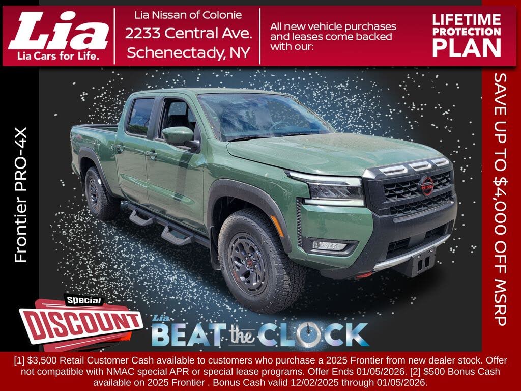 2025 Nissan Frontier PRO-4X Crew Cab LB 4WD