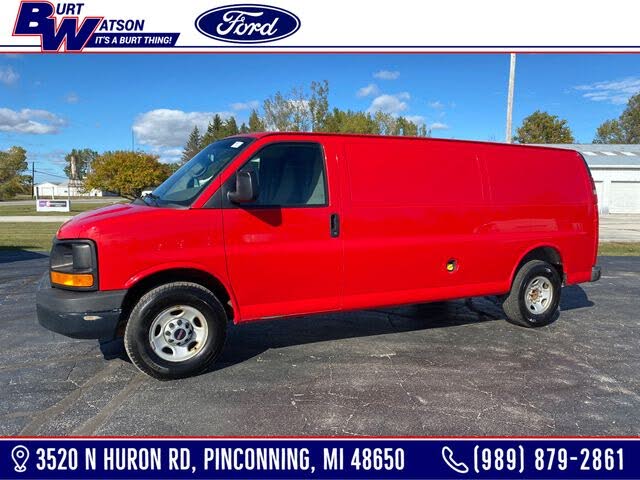 2015 GMC Savana Cargo 3500 Extended RWD