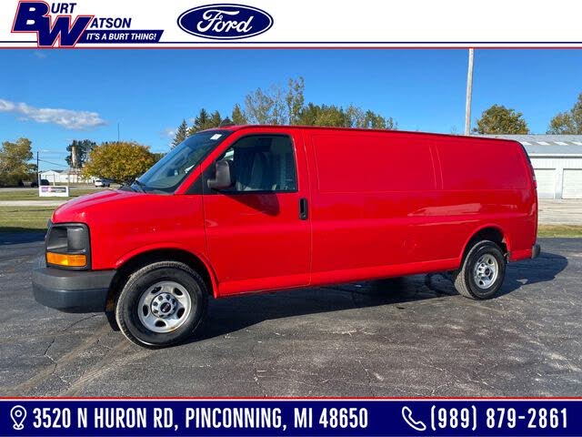 2016 GMC Savana Cargo 3500 Extended RWD