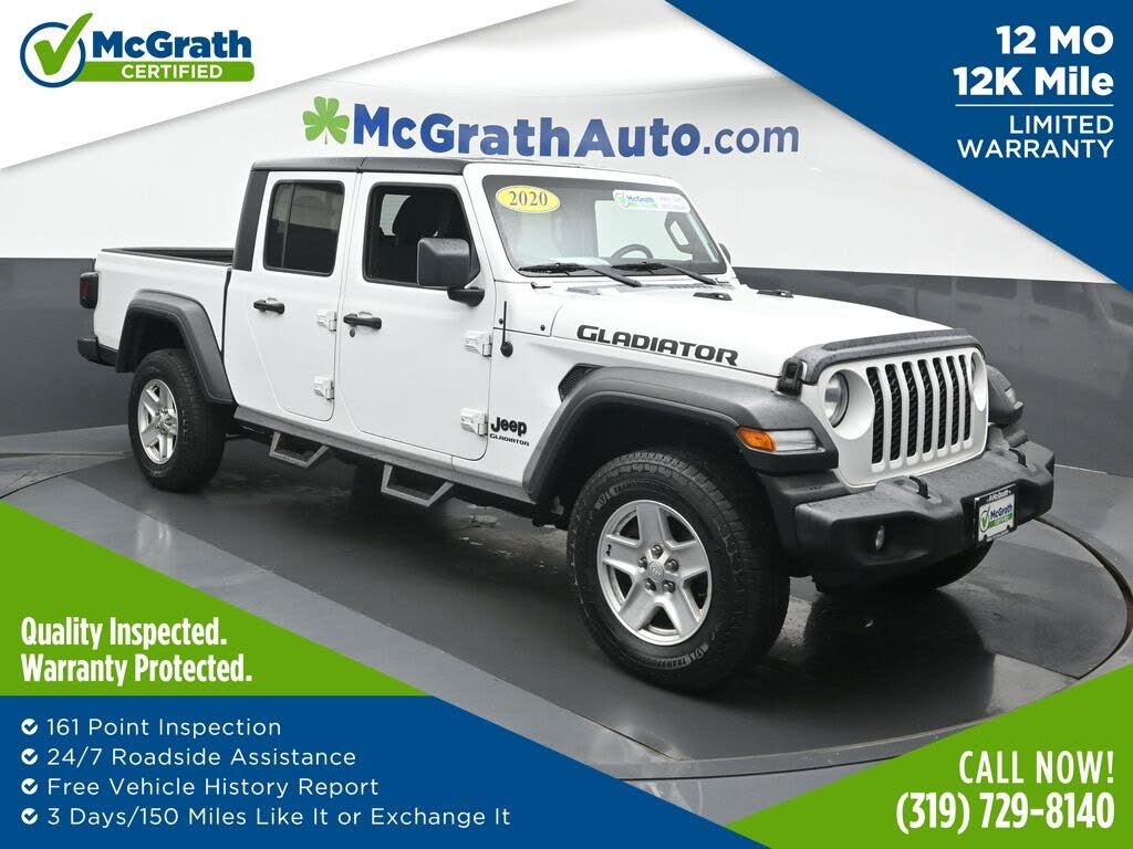 2020 Jeep Gladiator Sport Crew Cab 4WD