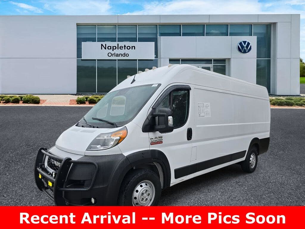 2022 RAM ProMaster 3500 159 High Roof Extended Cargo Van FWD
