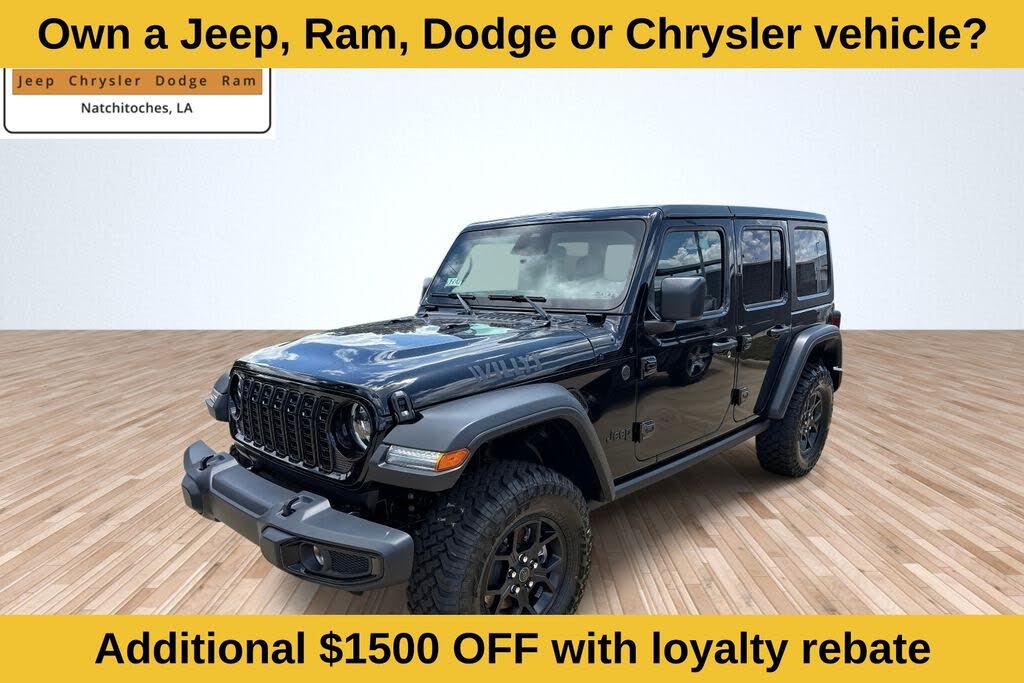 2025 Jeep Wrangler Willys 4-Door 4WD