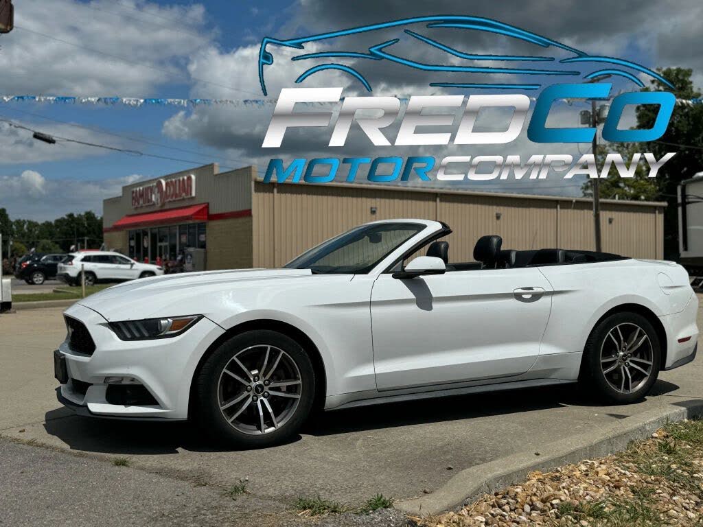 2016 Ford Mustang EcoBoost Premium Convertible RWD