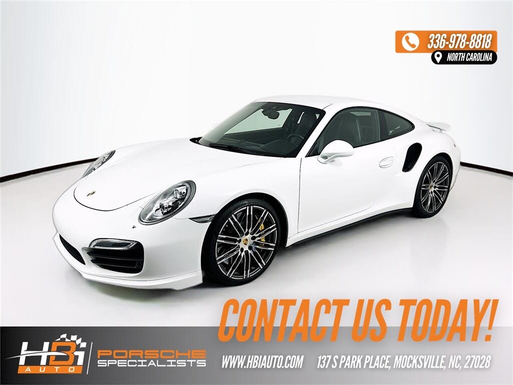 2015 Porsche 911 Turbo Coupe AWD