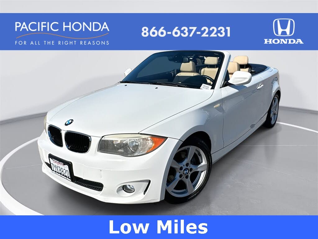 2012 BMW 1 Series 128i Convertible RWD