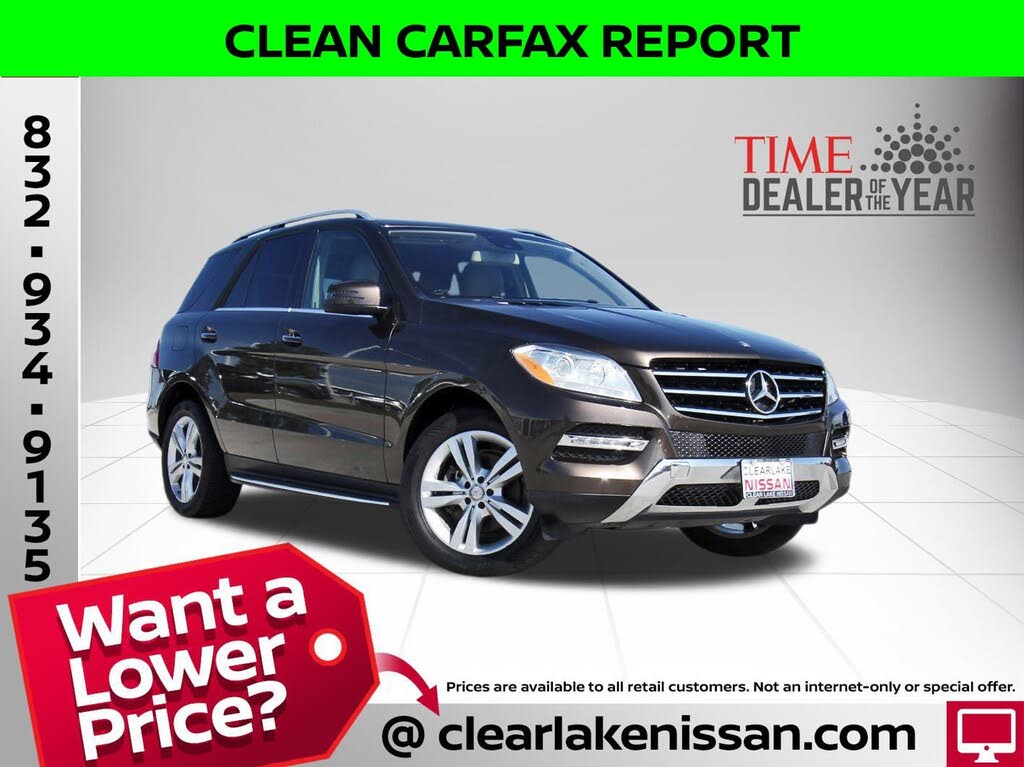 2013 Mercedes-Benz M-Class ML 350