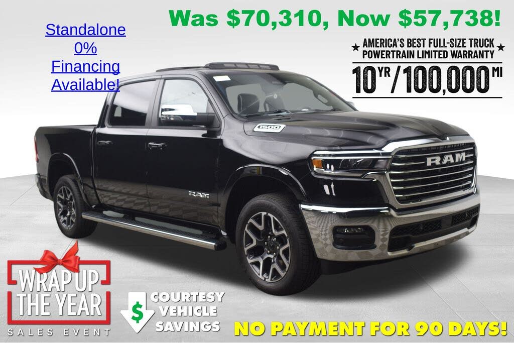 2026 RAM 1500 Laramie Crew Cab 4WD