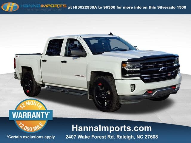 2017 Chevrolet Silverado 1500 LTZ Crew Cab 4WD