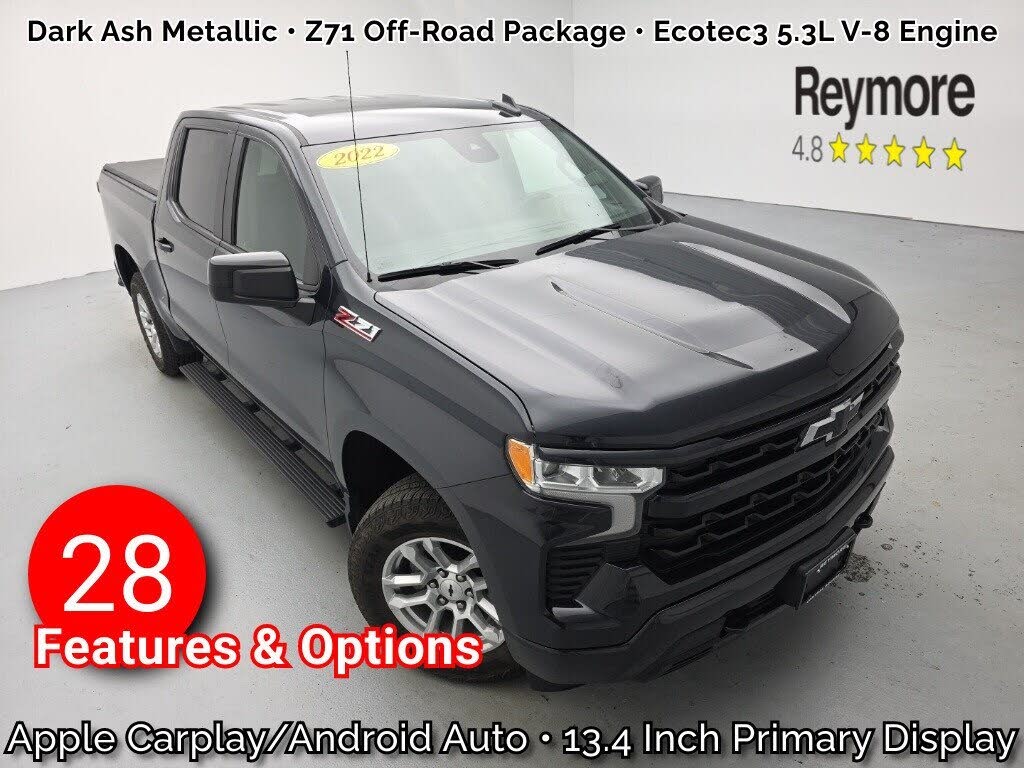 2022 Chevrolet Silverado 1500 RST Crew Cab 4WD