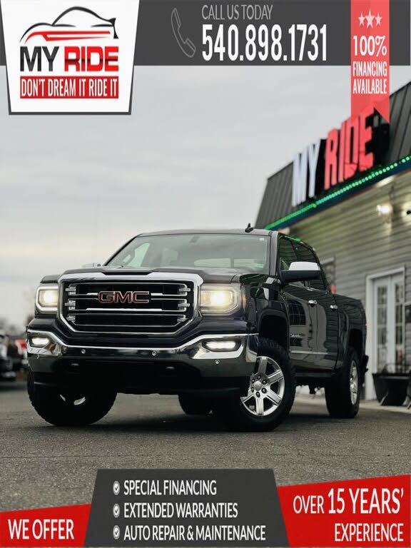 2016 GMC Sierra 1500 SLT Crew Cab 4WD