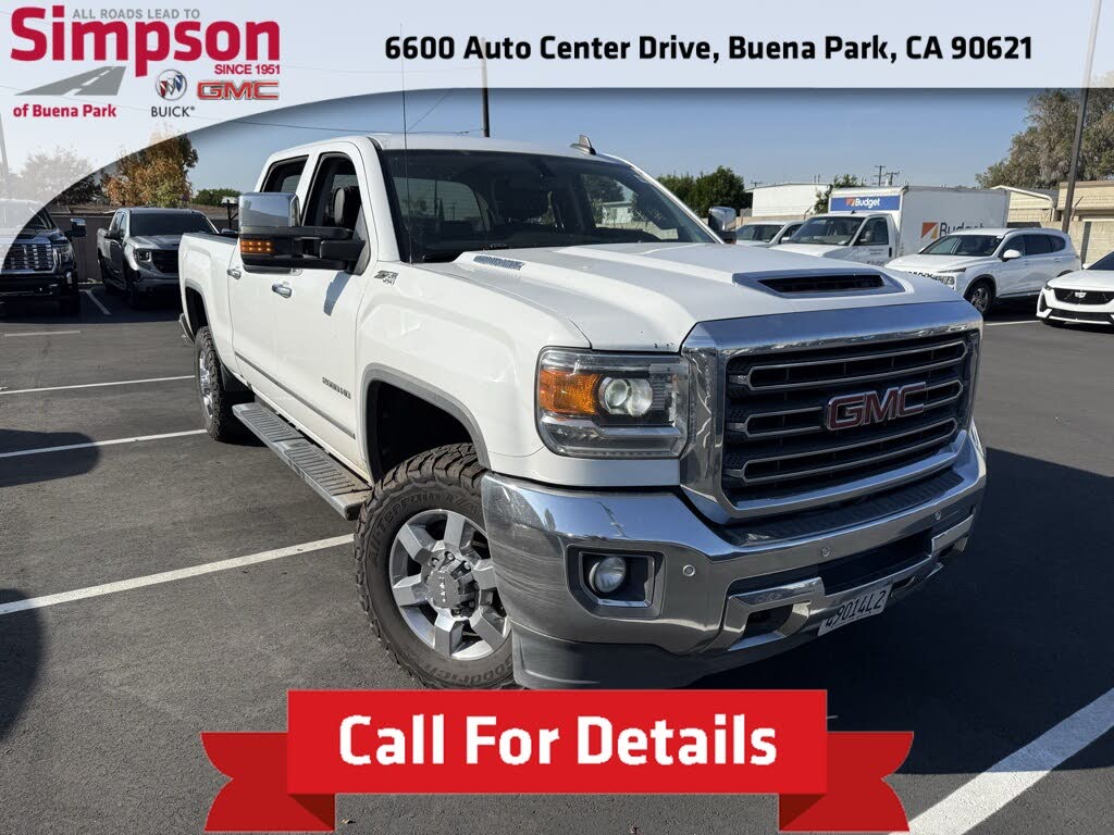2018 GMC Sierra 2500HD SLT Crew Cab SB 4WD