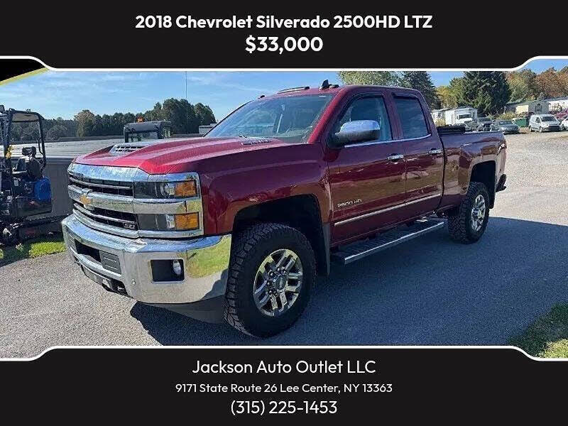 2018 Chevrolet Silverado 2500HD LTZ Double Cab 4WD