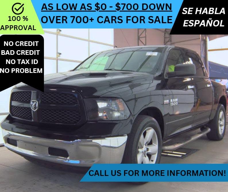 2015 RAM 1500 SLT Crew Cab 4WD