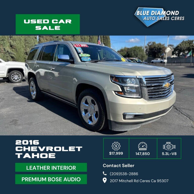 2016 Chevrolet Tahoe LTZ RWD