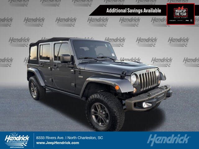 2017 Jeep Wrangler Unlimited 75th Anniversary 4WD