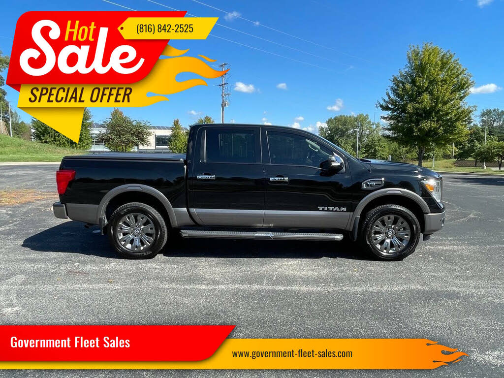 2017 Nissan Titan Platinum Reserve Crew Cab 4WD