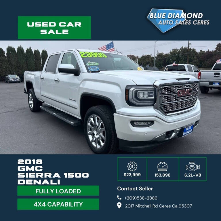 2018 GMC Sierra 1500 Denali Crew Cab 4WD