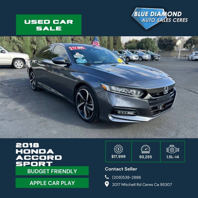 2018 Honda Accord 1.5T Sport FWD