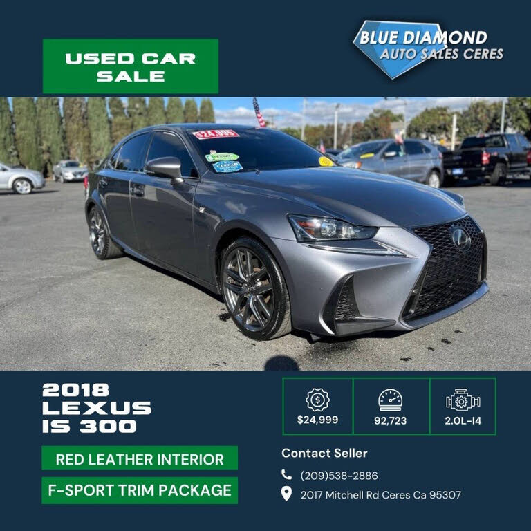 2018 Lexus IS 300 RWD
